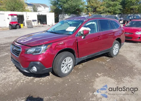 2018 Subaru Outback 2.5I Premium from USA, damaged, VIN 4S4BSACC3J3354492